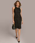 Donna Karan New York Women's Lace Sheath Dress - Black