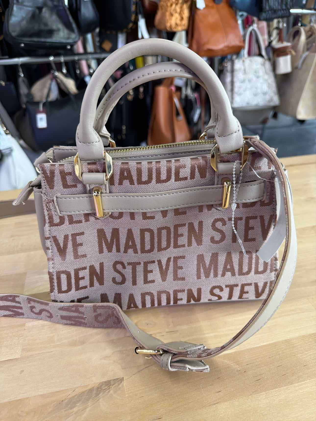 Steve Madden Gold Handbag