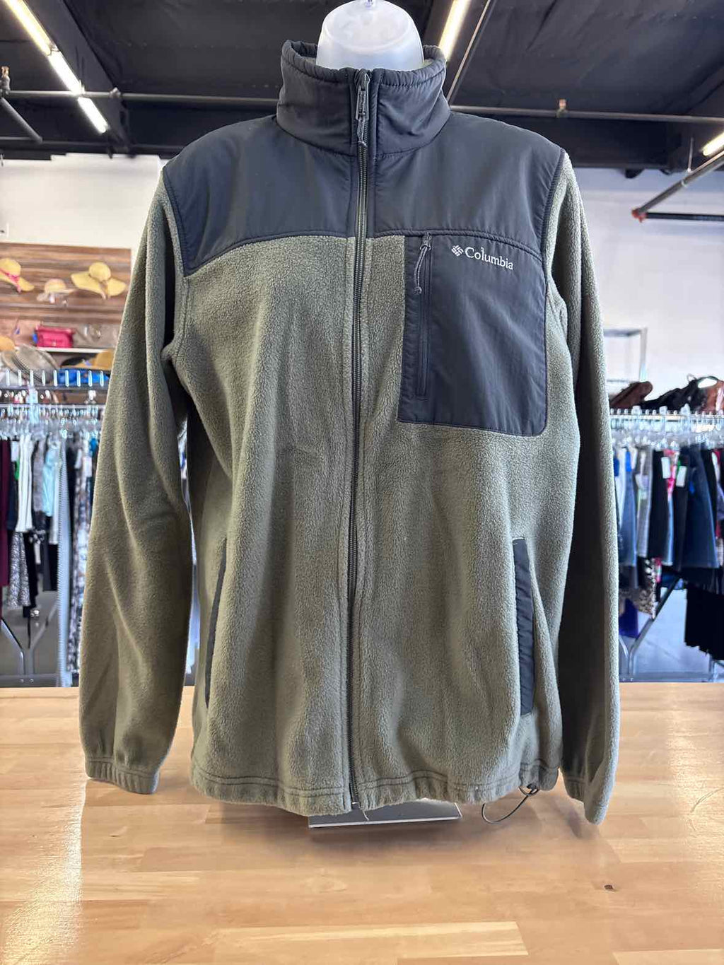 Male Columbia Men's Size S Green MENS Jacket