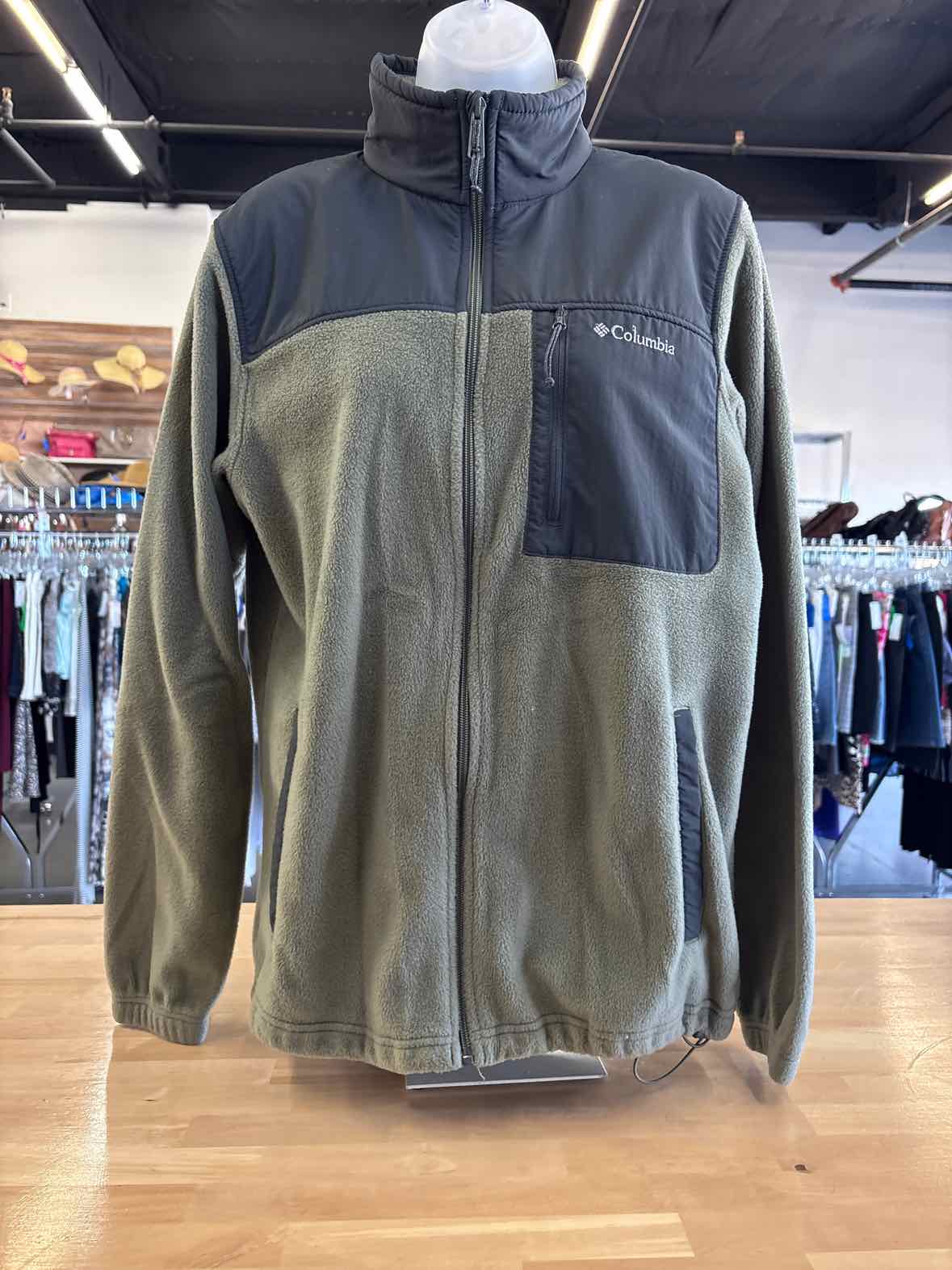 Male Columbia Men's Size S Green MENS Jacket