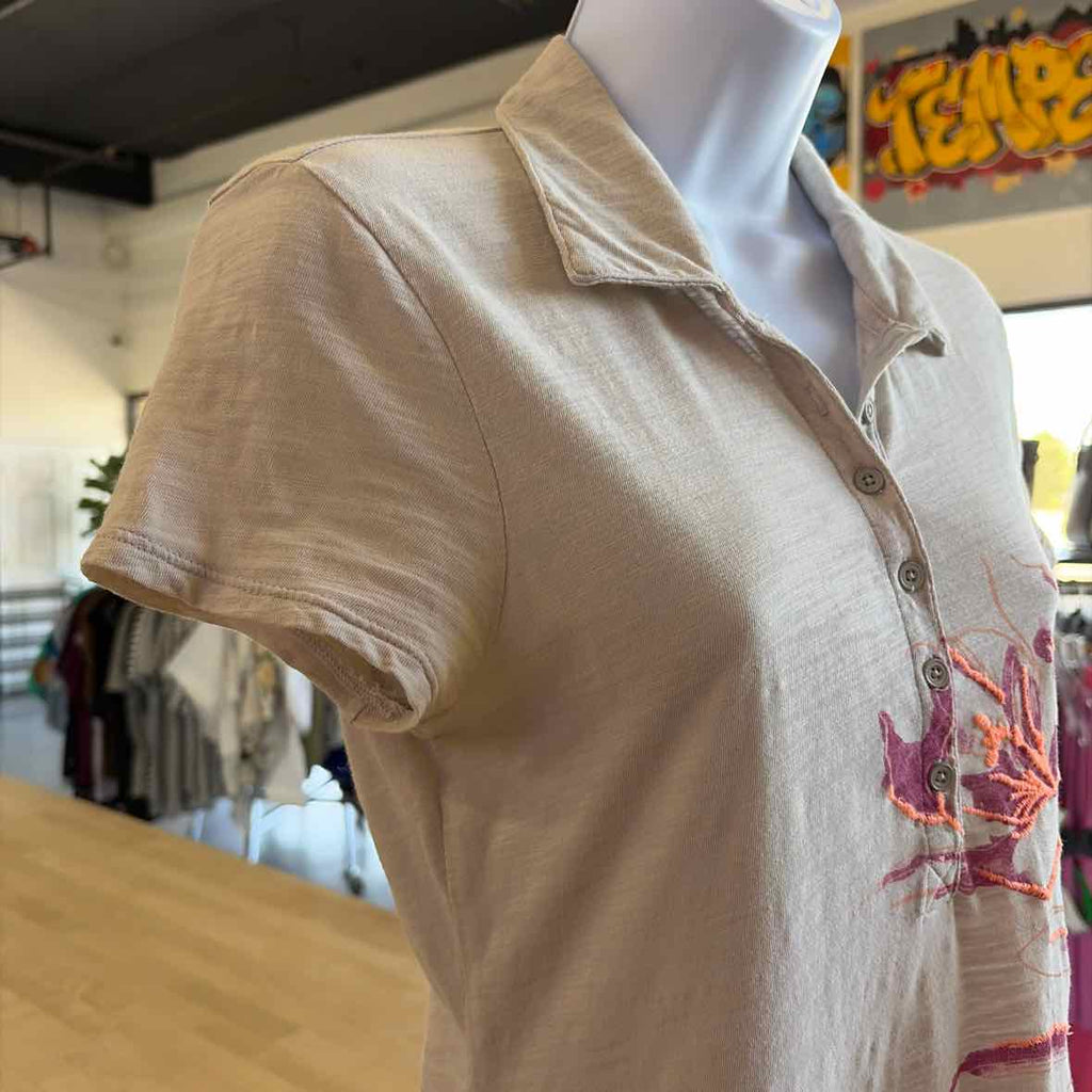 Old Navy Size S Beige Preloved Polo