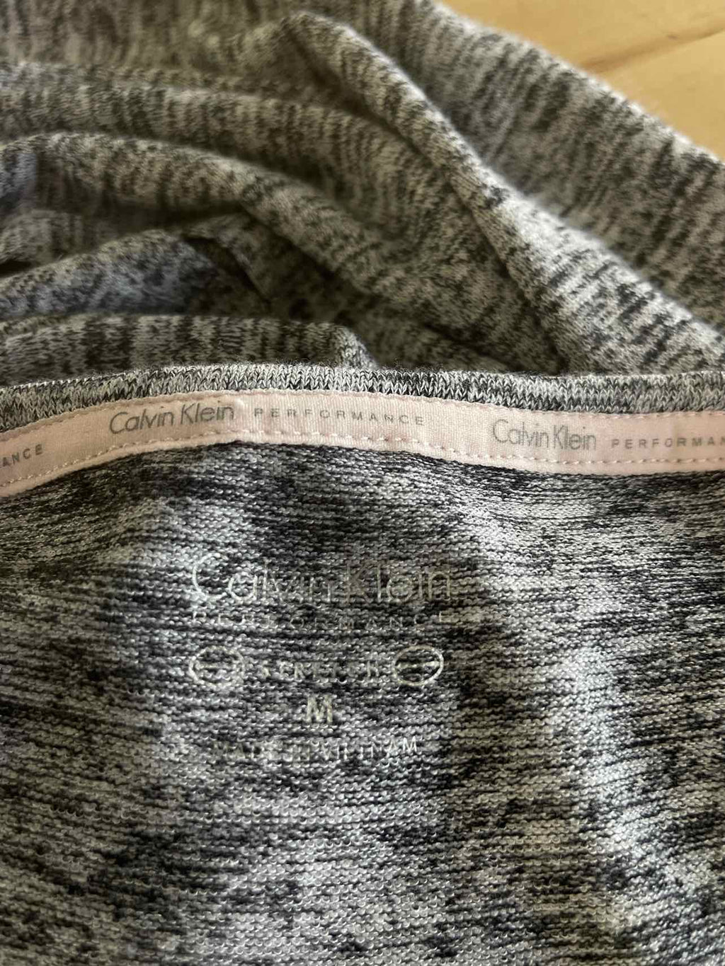 Calvin Klein Size M Gray Preloved Blouse SS