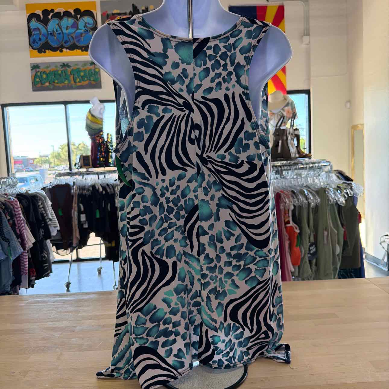 Jostar Size L Blue Preloved Sleeveless