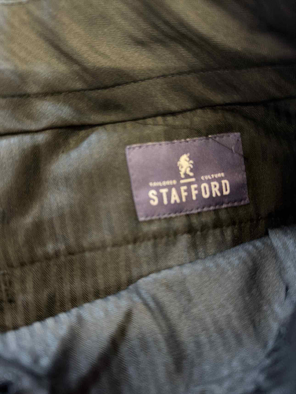 Stafford Size 36x30 Black MENS Pants