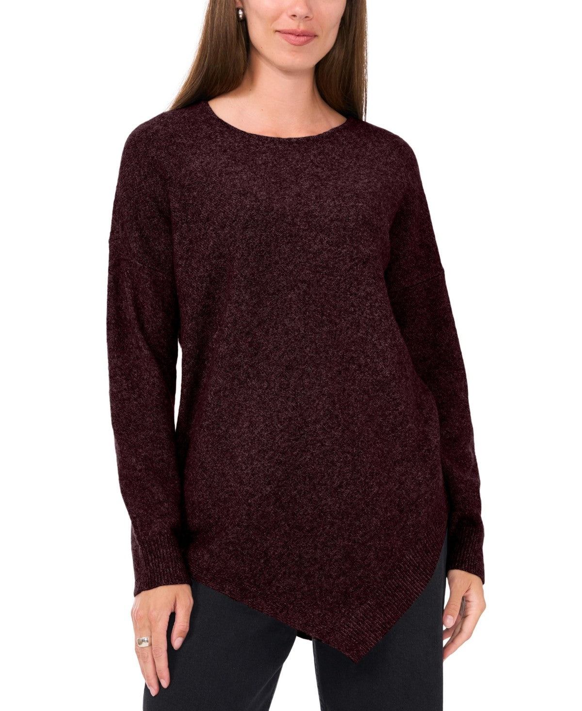 Vince Camuto Size XS Burgundy New Sweatshirt