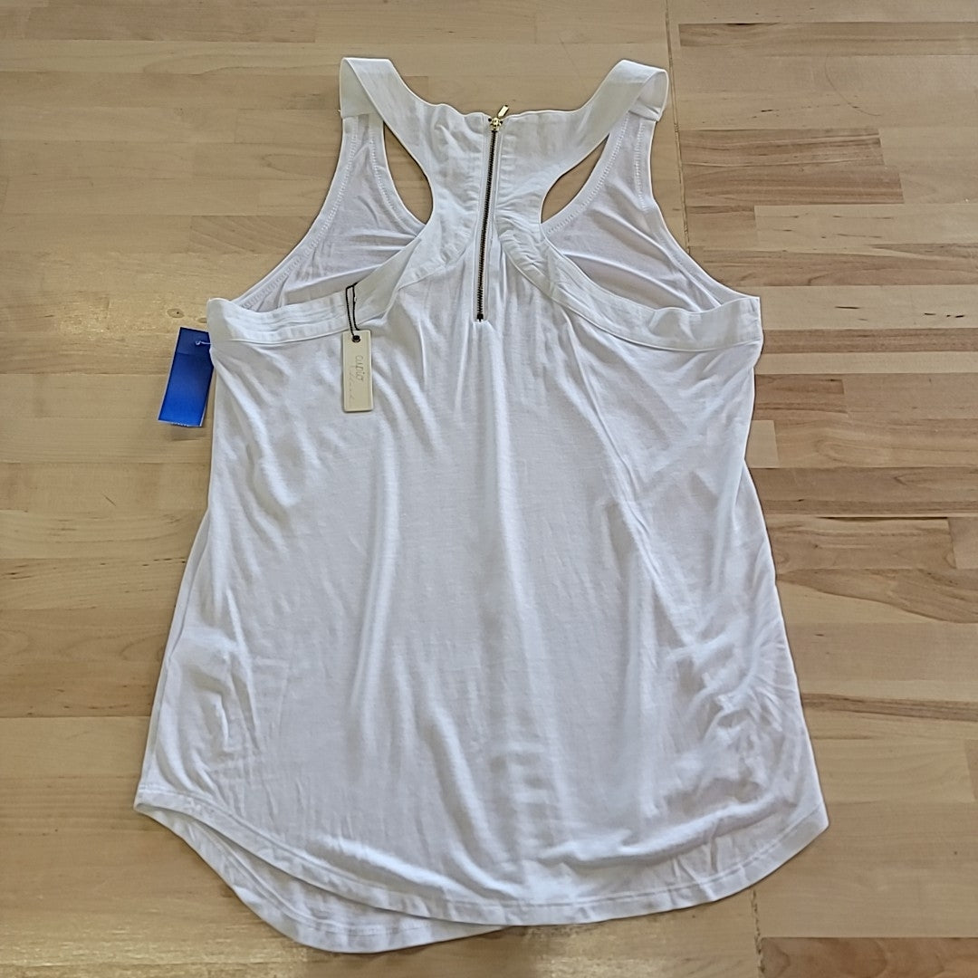 Cupio Size M White Tank