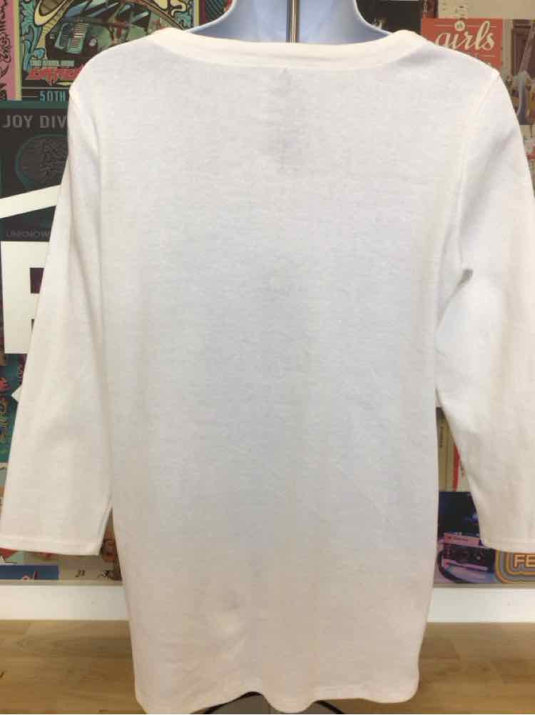 J.Jill Size S White Preloved Longsleeve