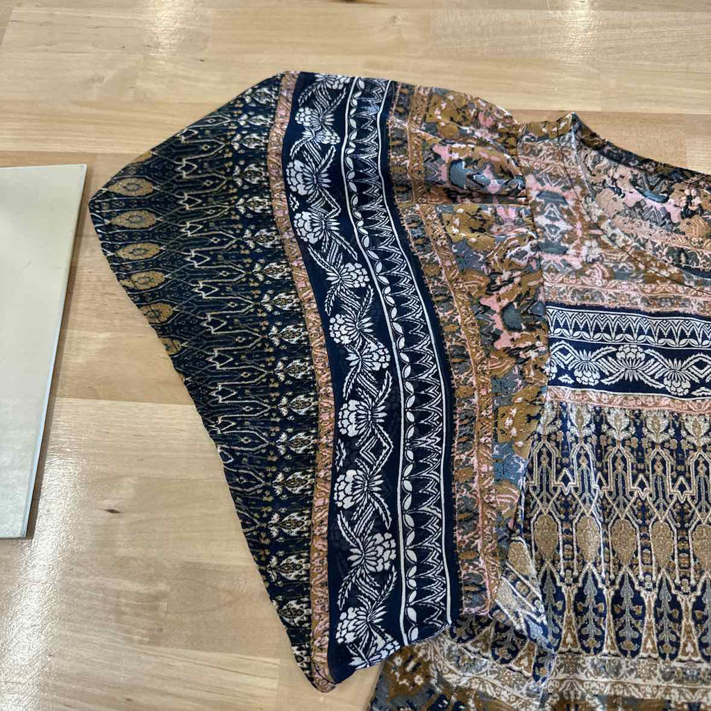 Lucky Brand Size M Multi - Fall Blouse