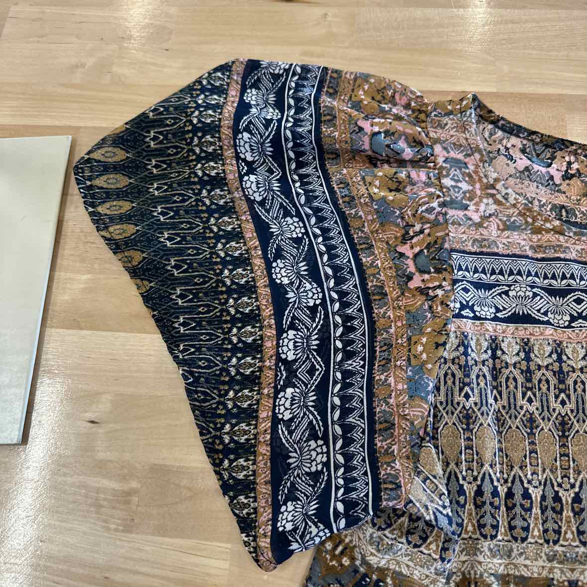 Lucky Brand Size M Multi - Fall Blouse