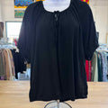 Torrid Size 0 Black Used Blouse