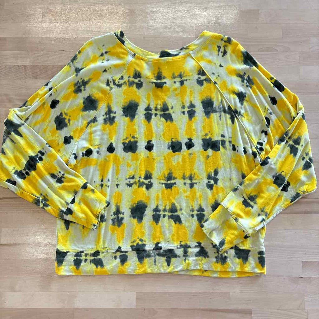 Cabi Size L Yellow Long Sleeve