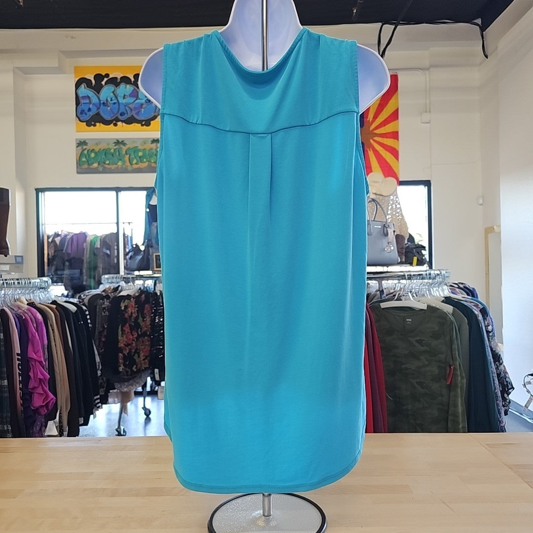 VeronicaM Size L Blue Preloved Sleeveless