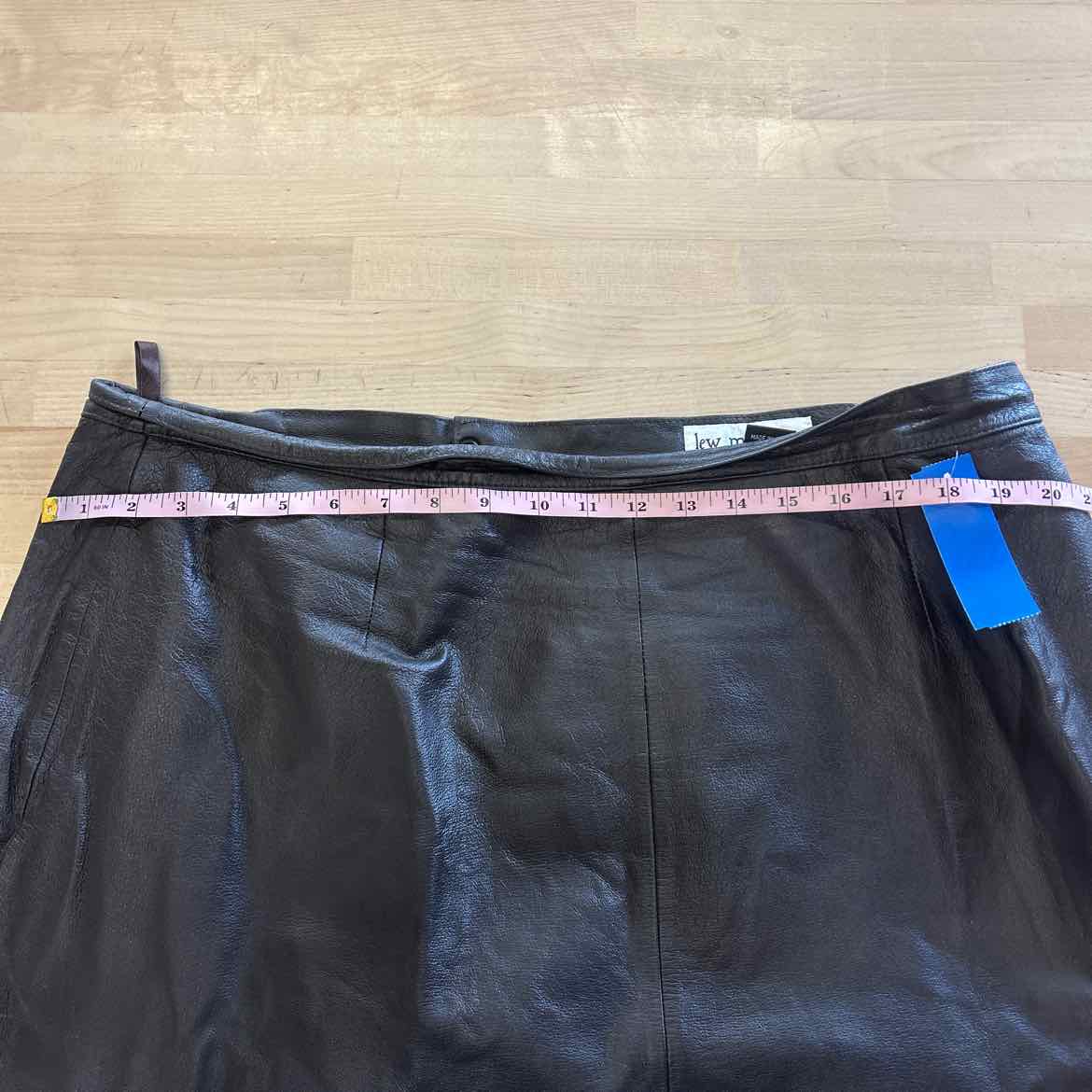 LewMagram Size 20 Brown Preloved Skirt