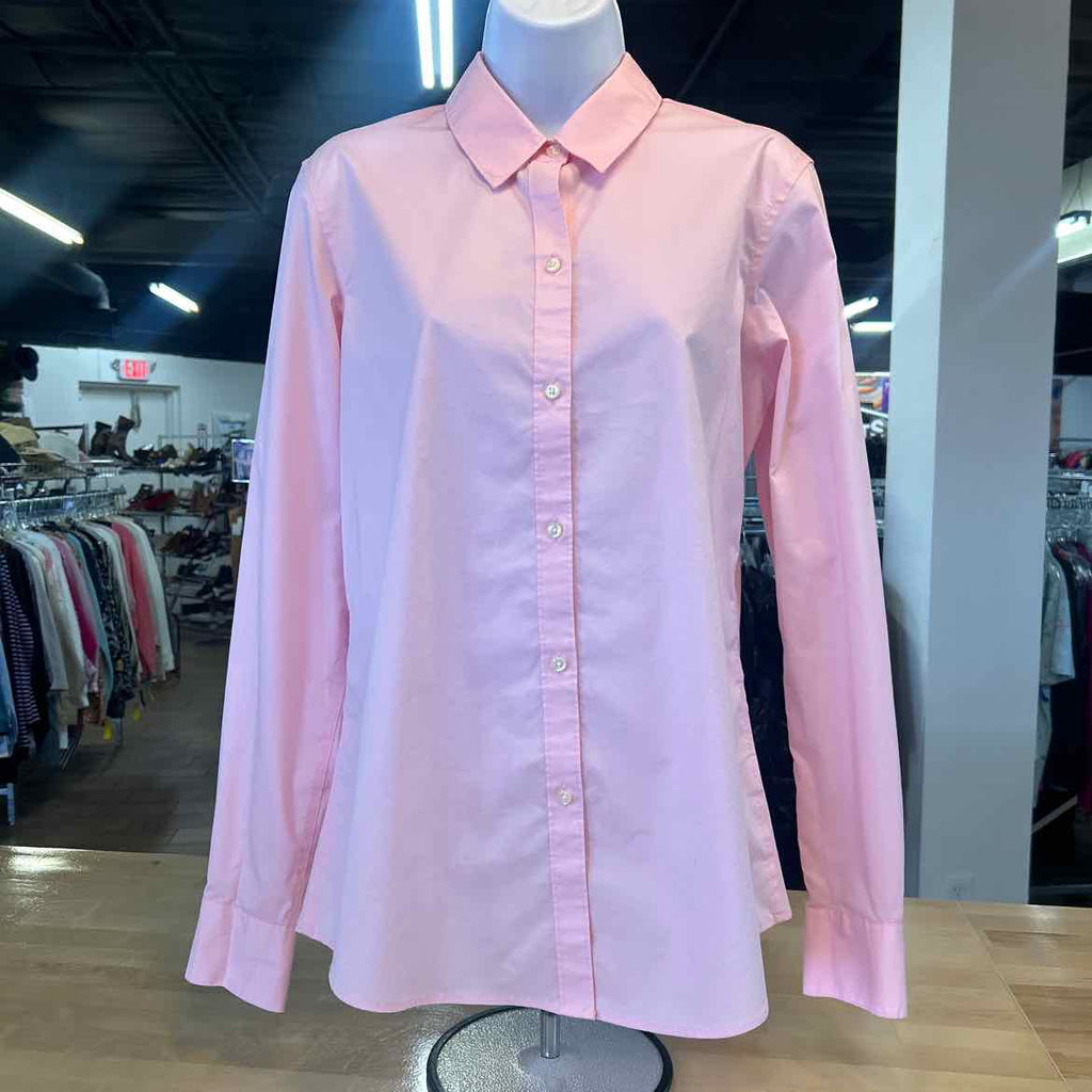 Liz Claiborne Size MT Pink Preloved Button Down LS