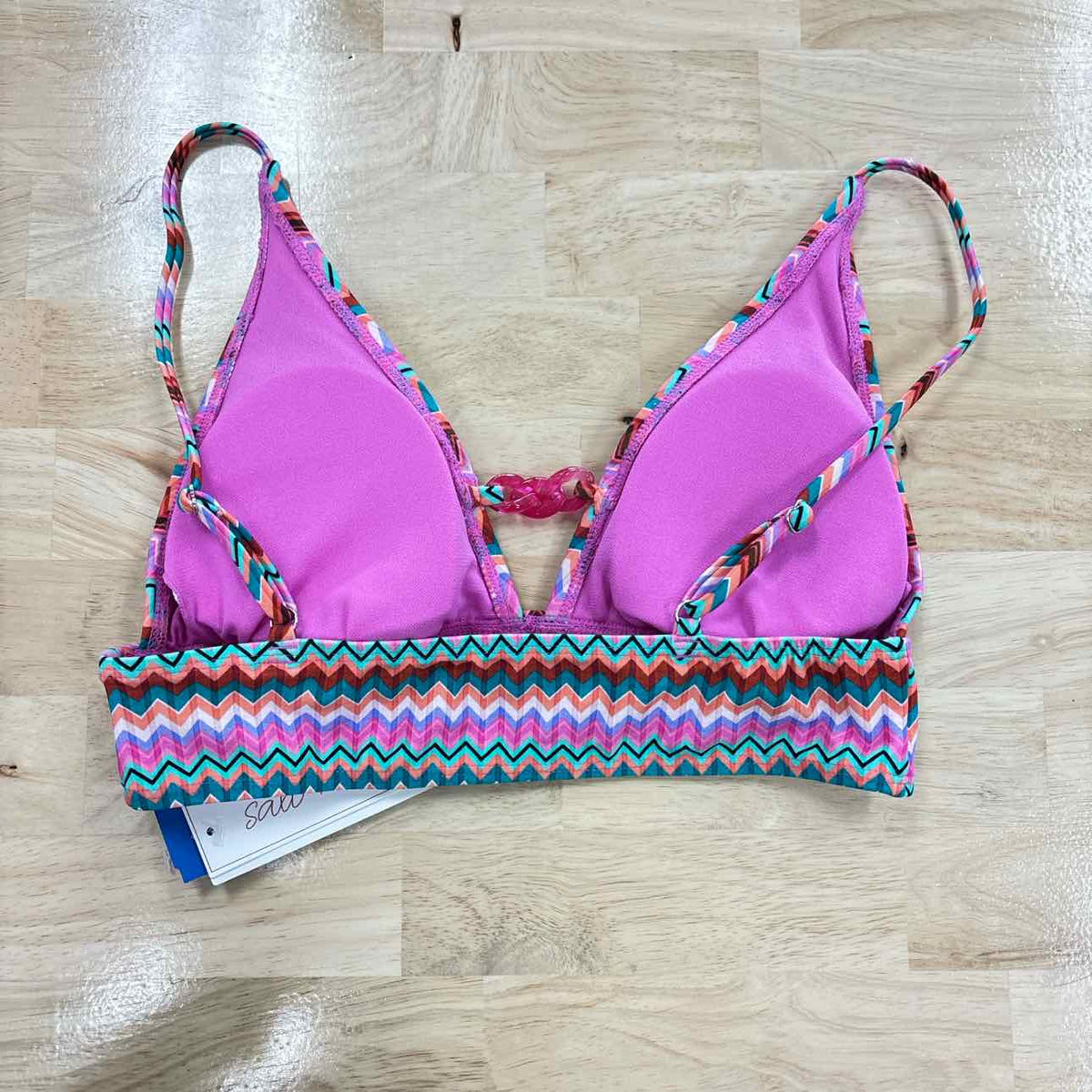 Salt + Cove Juniors' Front-Tab Midkini Top