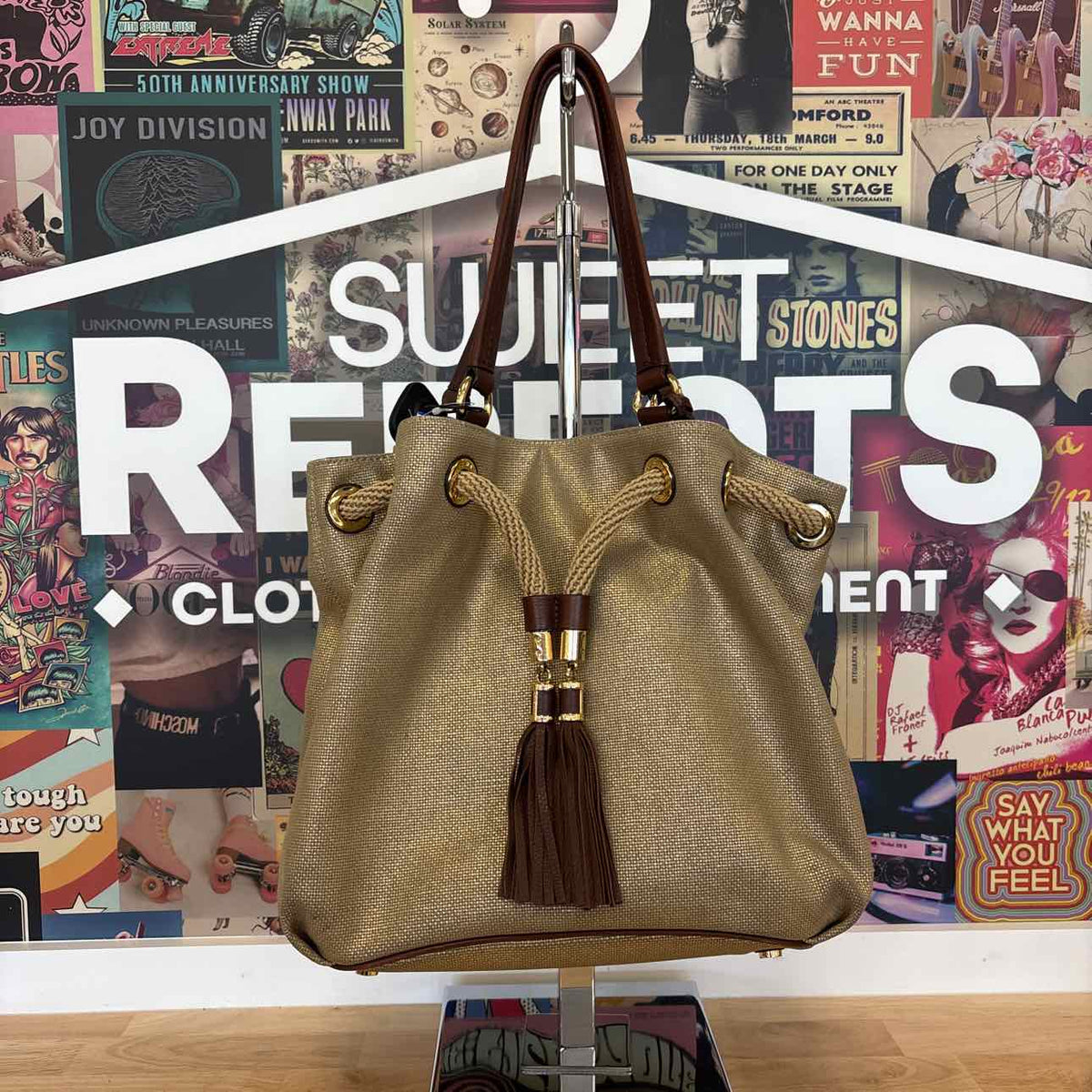 Michael Kors Gold Tote Totes