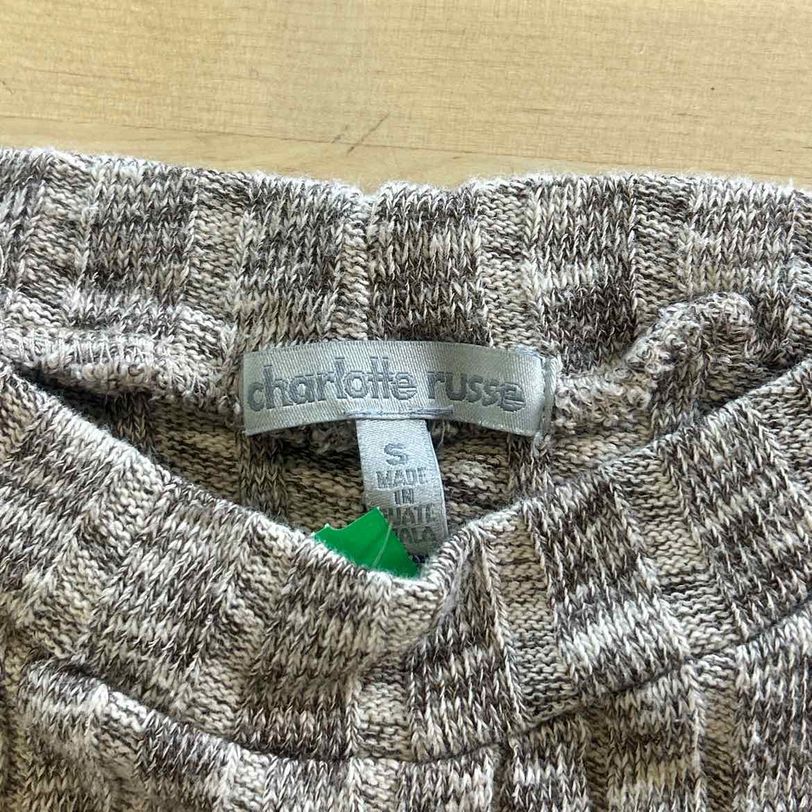 Charlotte Russe Size S Beige Preloved Halter