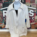 Karen Scott Size 2X White Preloved Jacket
