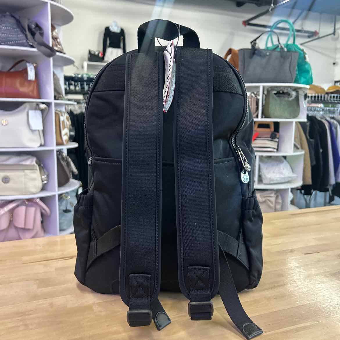 Kipling Delia Medium Laptop Backpack - Endless Black