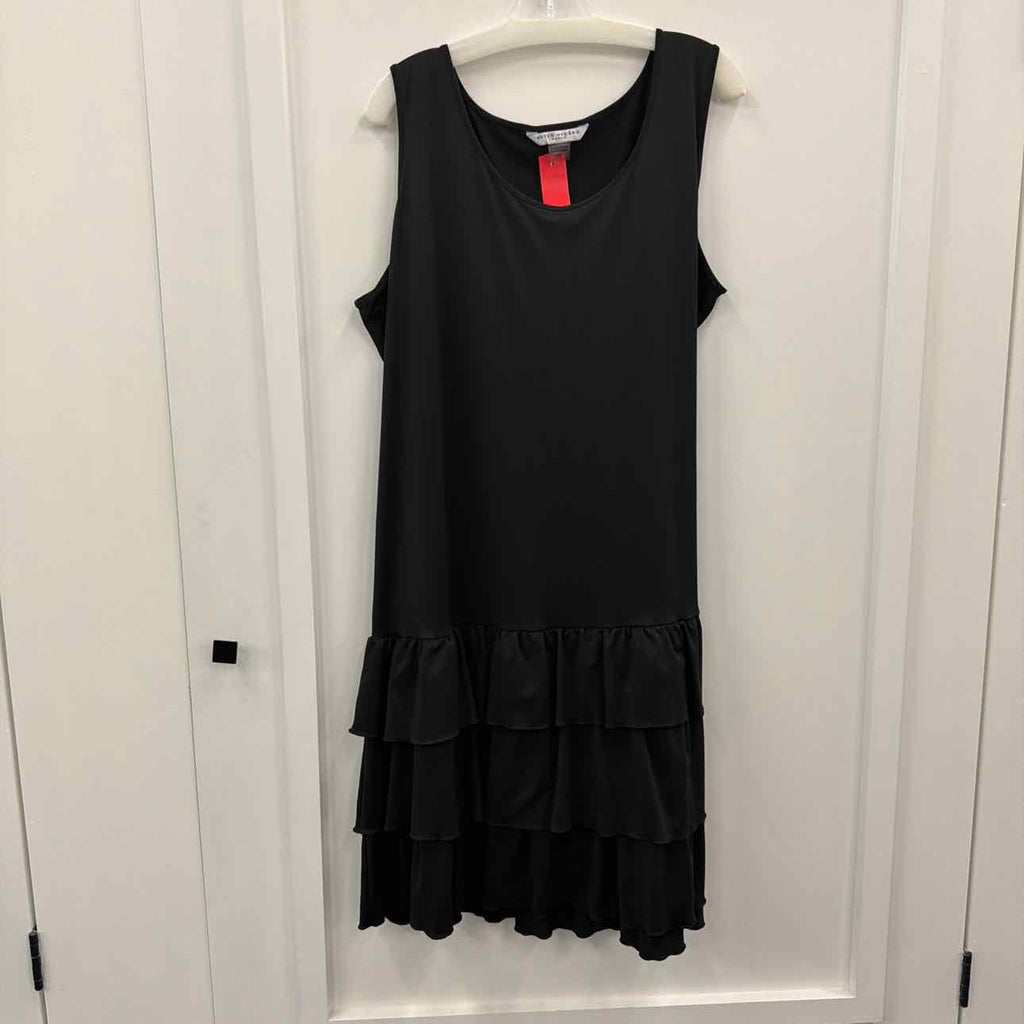 Peter Nygard Size 2X Black Preloved Dress