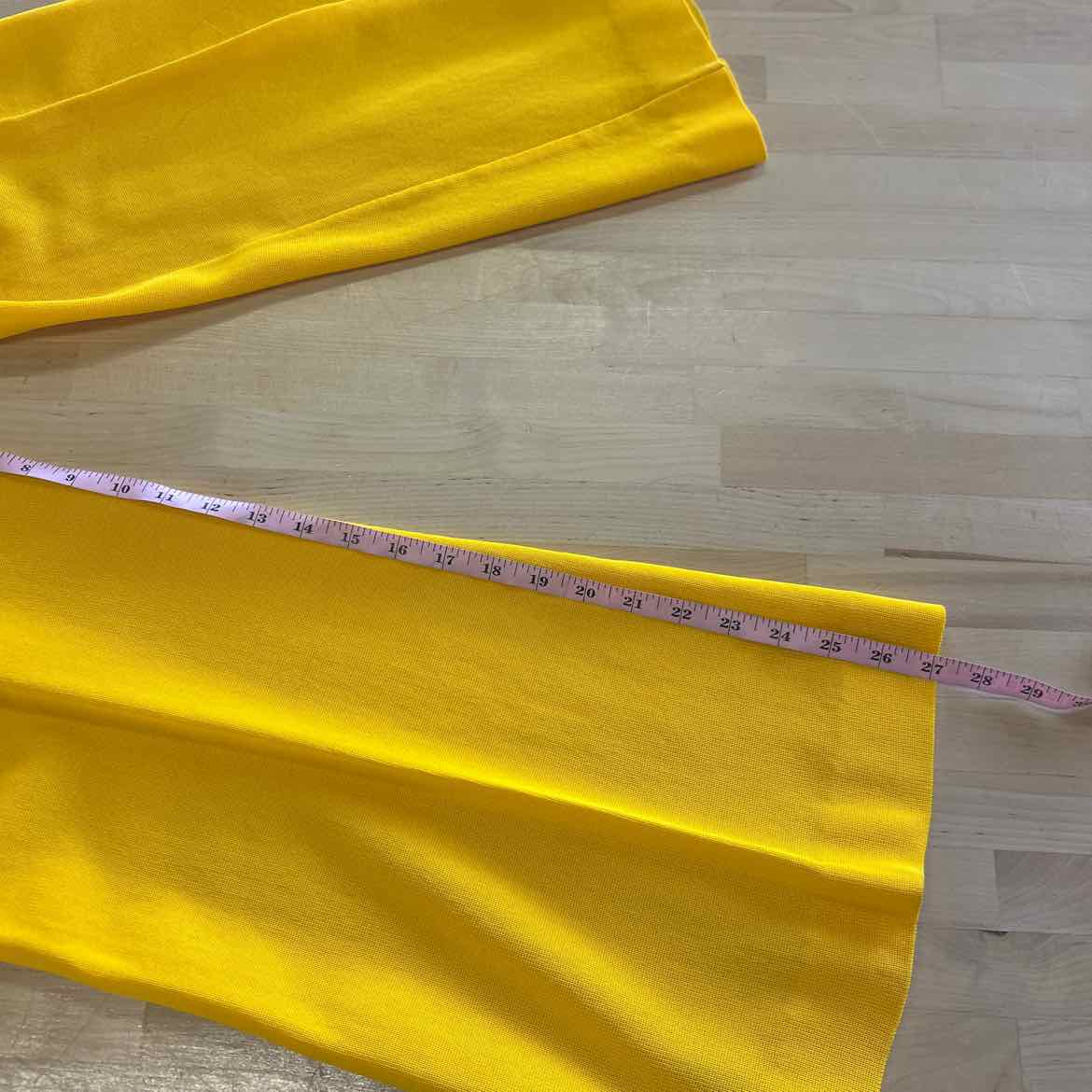 Vivian Wang Size 10P Yellow Preloved 2 pc Dress Set