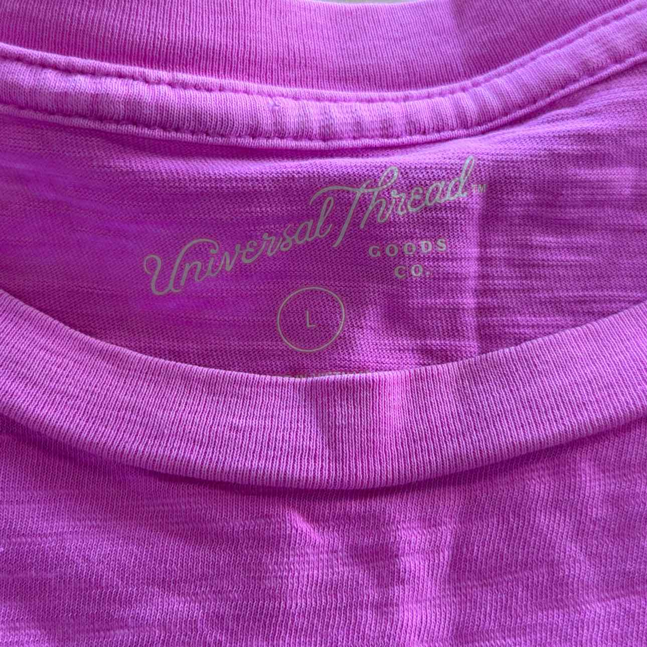 Universal Thread Size L Pink Preloved T-Shirt SS
