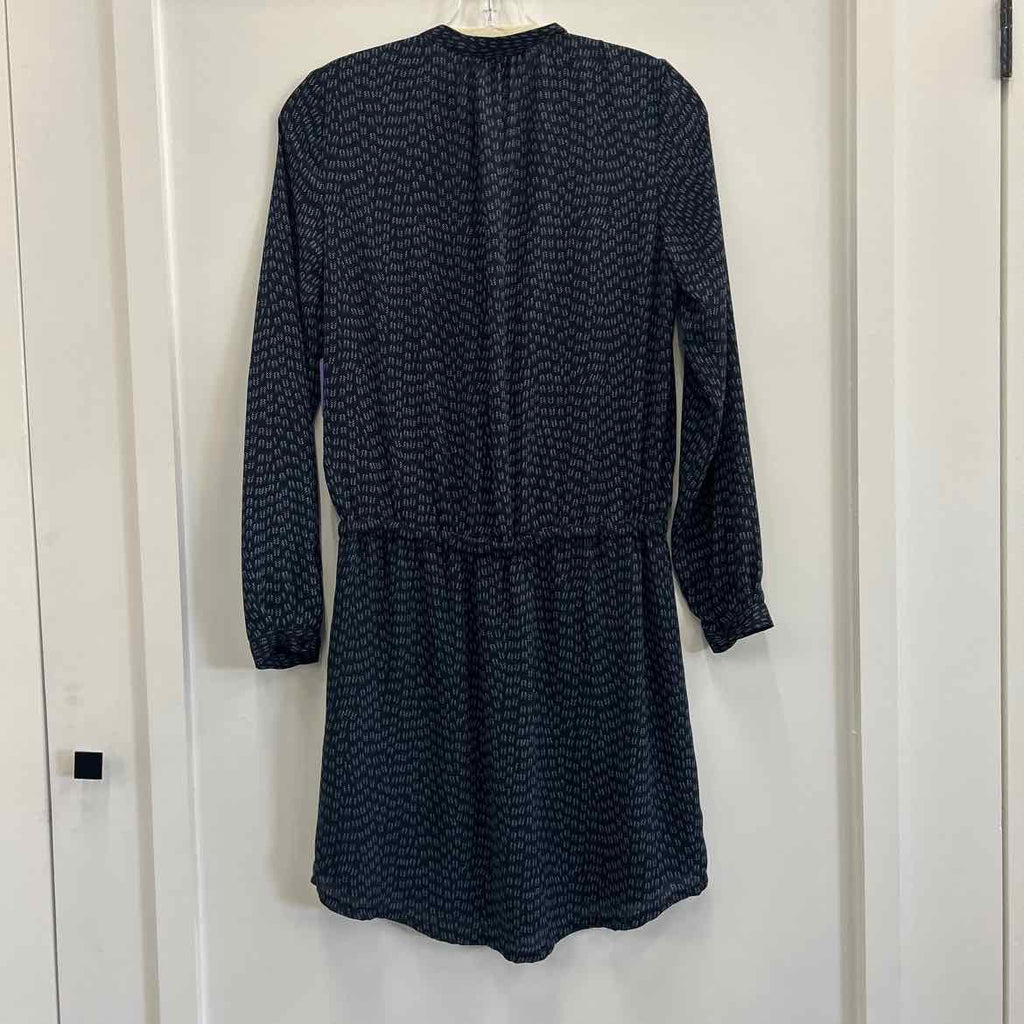 Hilary Radley Ladies' Long Sleeve Dress Navy Arrow