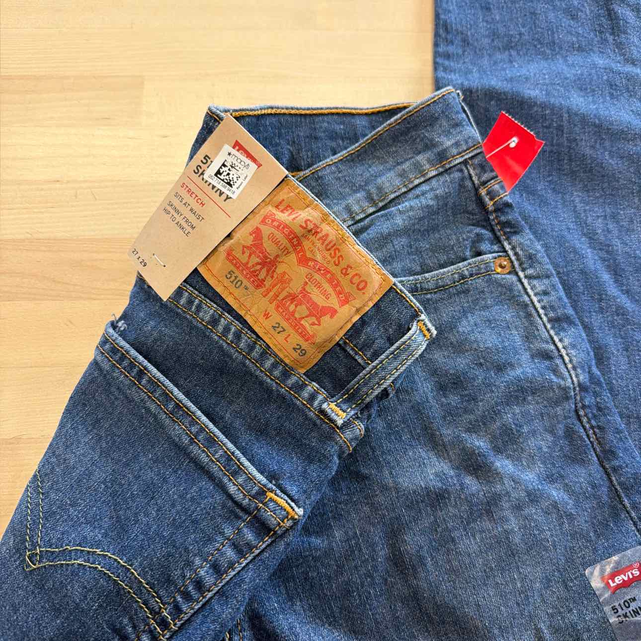 Levi's Men's 510 Skinny Fit Jeans - Floretnie Hills Blue