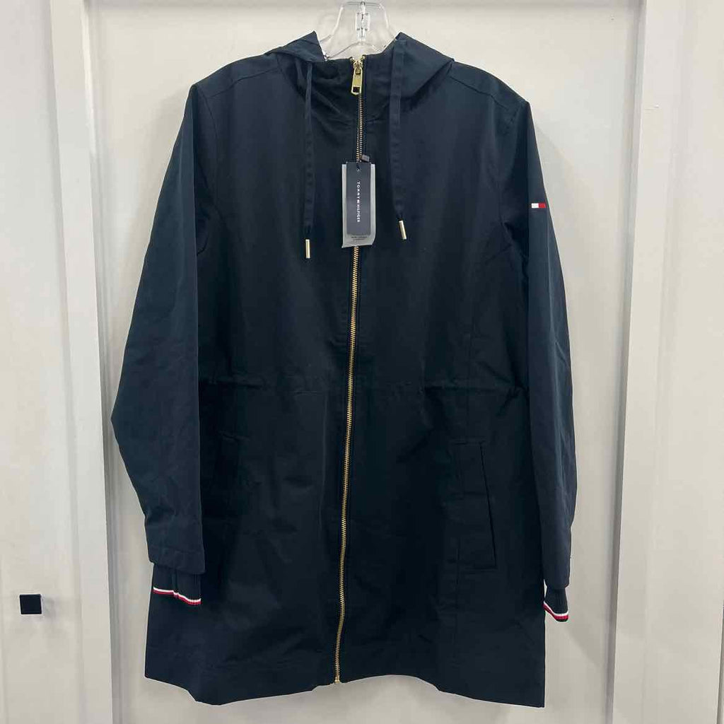 Tommy Hilfiger Women's Hooded Storm Jacket - Navy - M