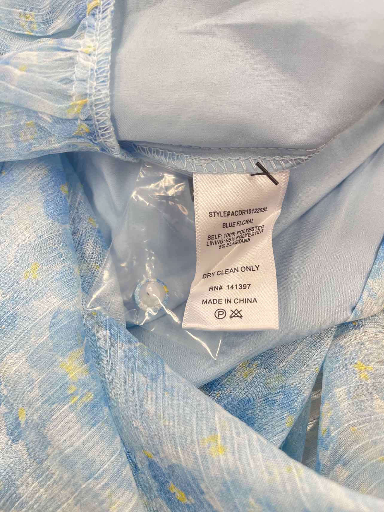 astr Size M Blue New Dress
