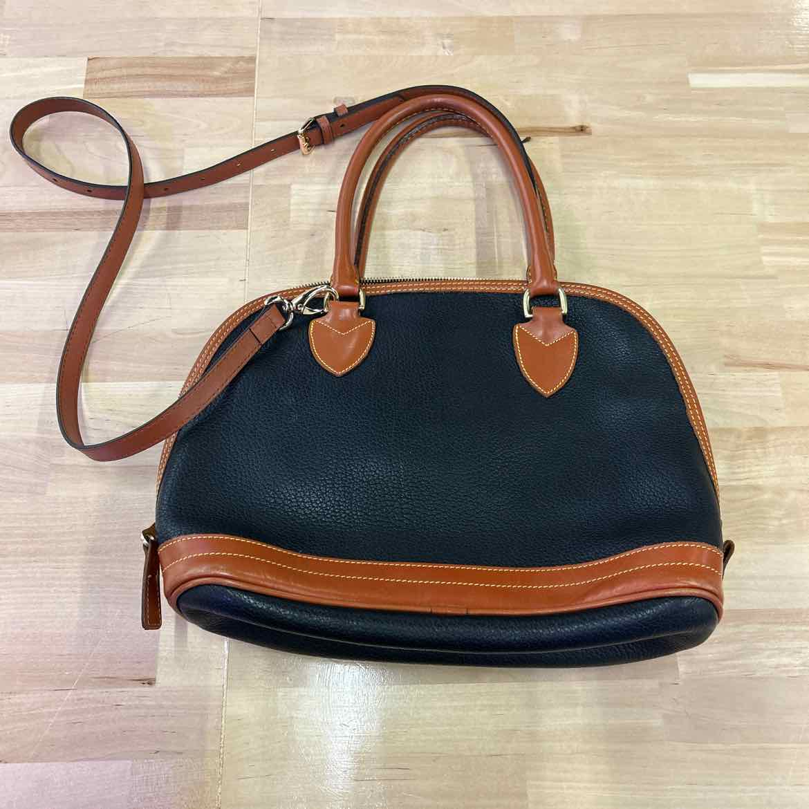 Dooney & Bourke Black/Tan Handbag