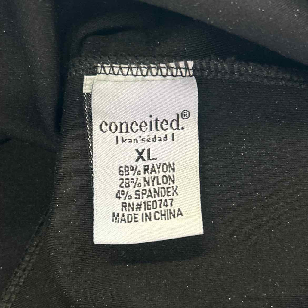Conceited Size XL Black Preloved Pants