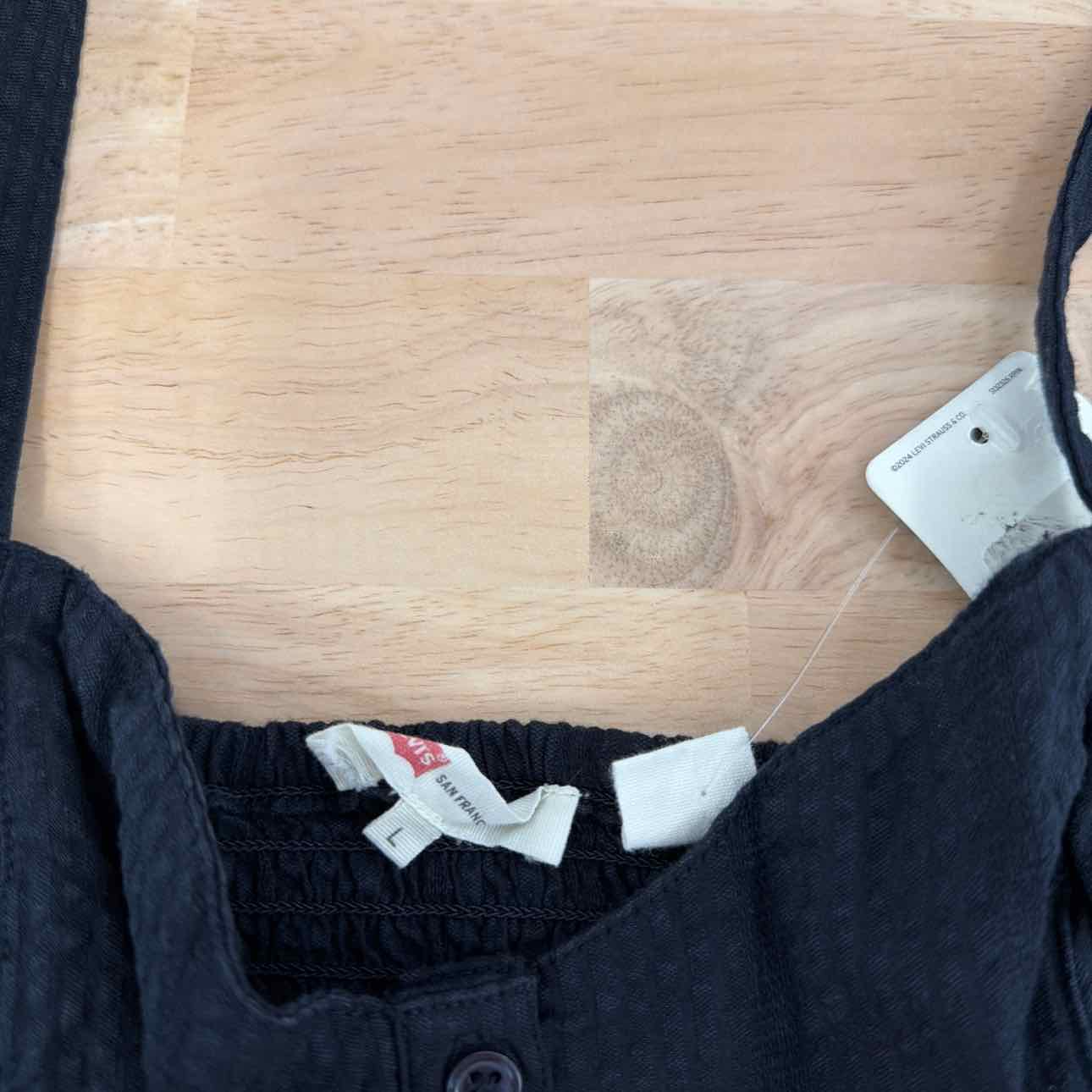 Levi's Size L Black Levi's Adore Bustier Top
