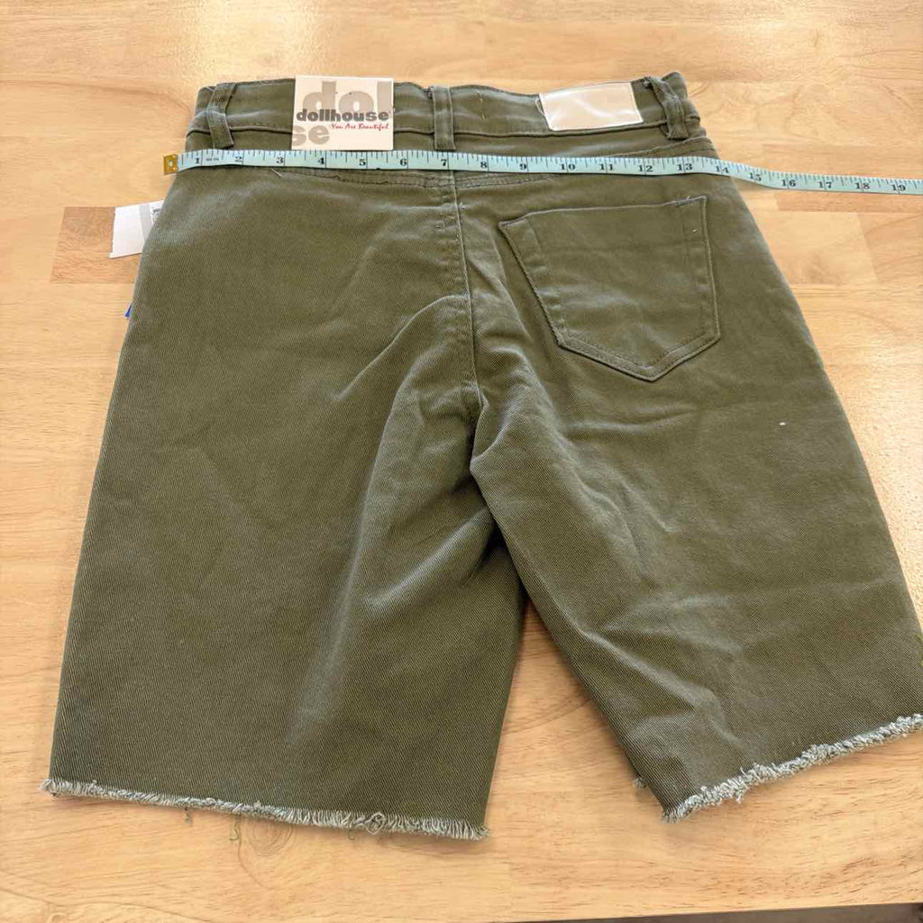 dollhouse Women Size 24 Green New Shorts