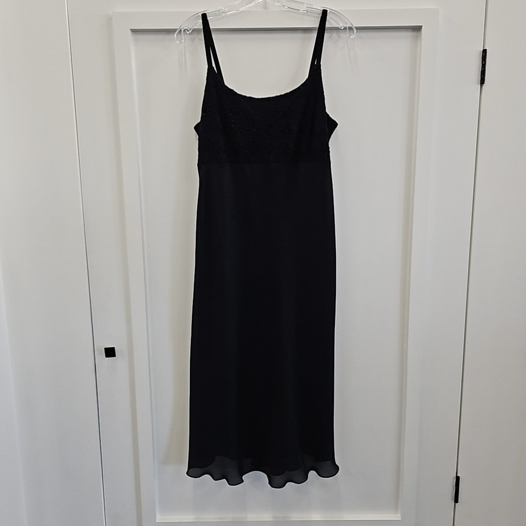 Meghan Matthews Size 12 Black Dress