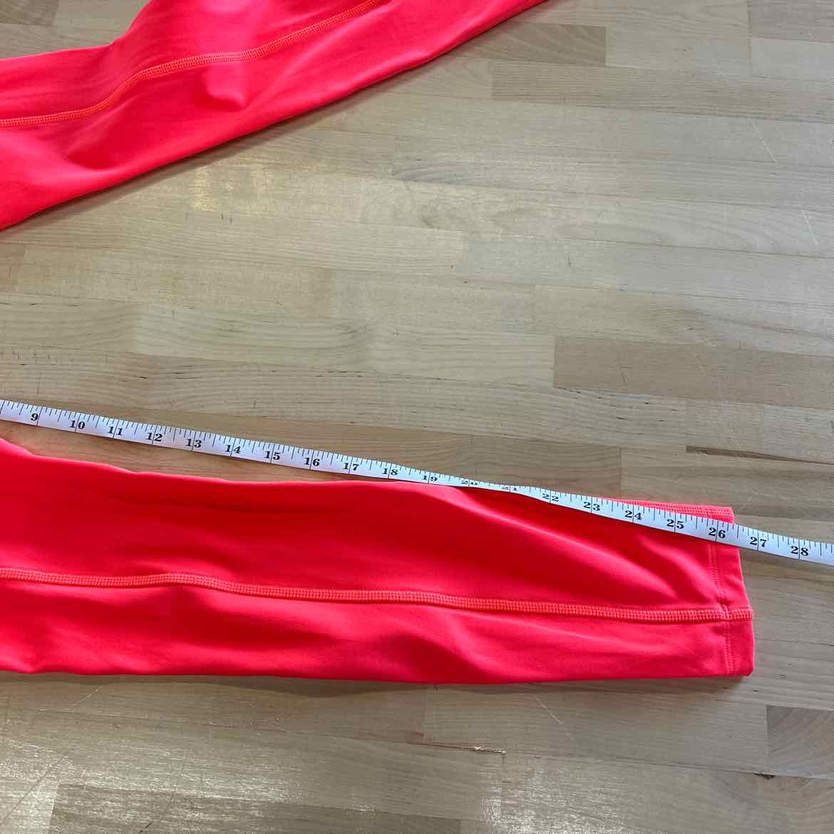 Fabletics Size S Orange Preloved athletic leggings