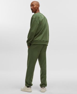 Mode of One Men's Relaxed-Fit Fleece Sweatshirt, Created for Macy's - Black Fore