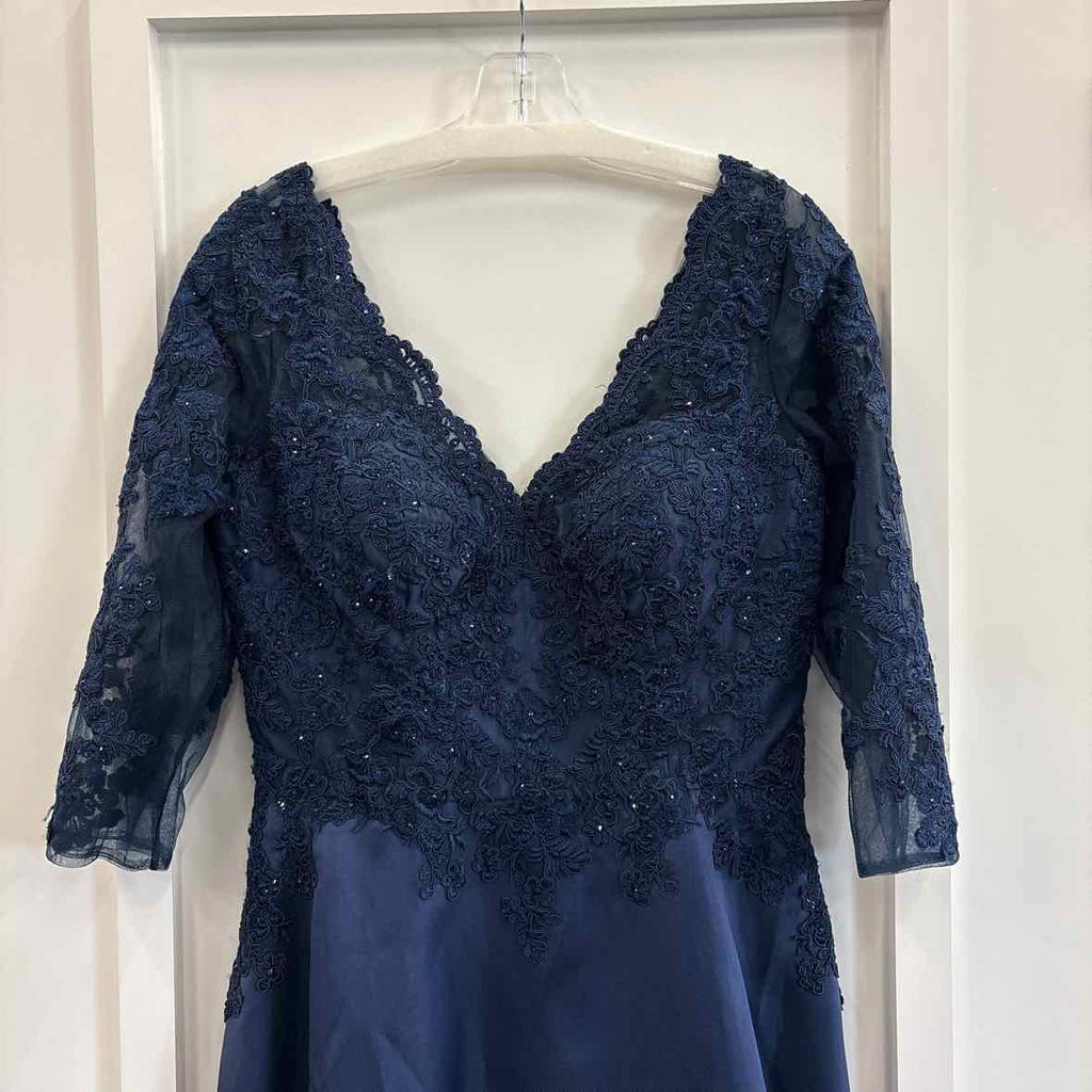 MGNY Size 6T Blue Sequined Dress