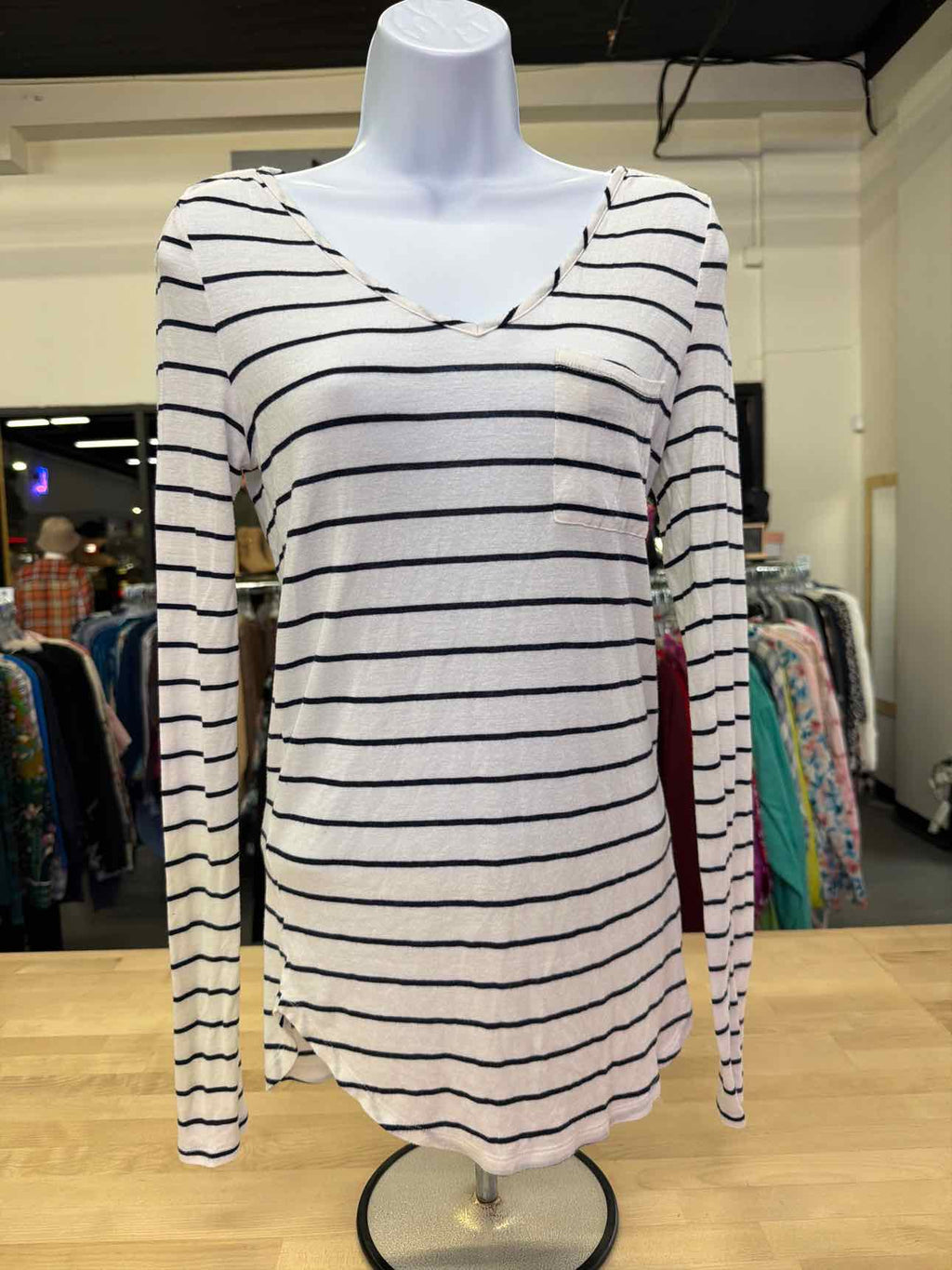 Glitz Size S White Long Sleeve