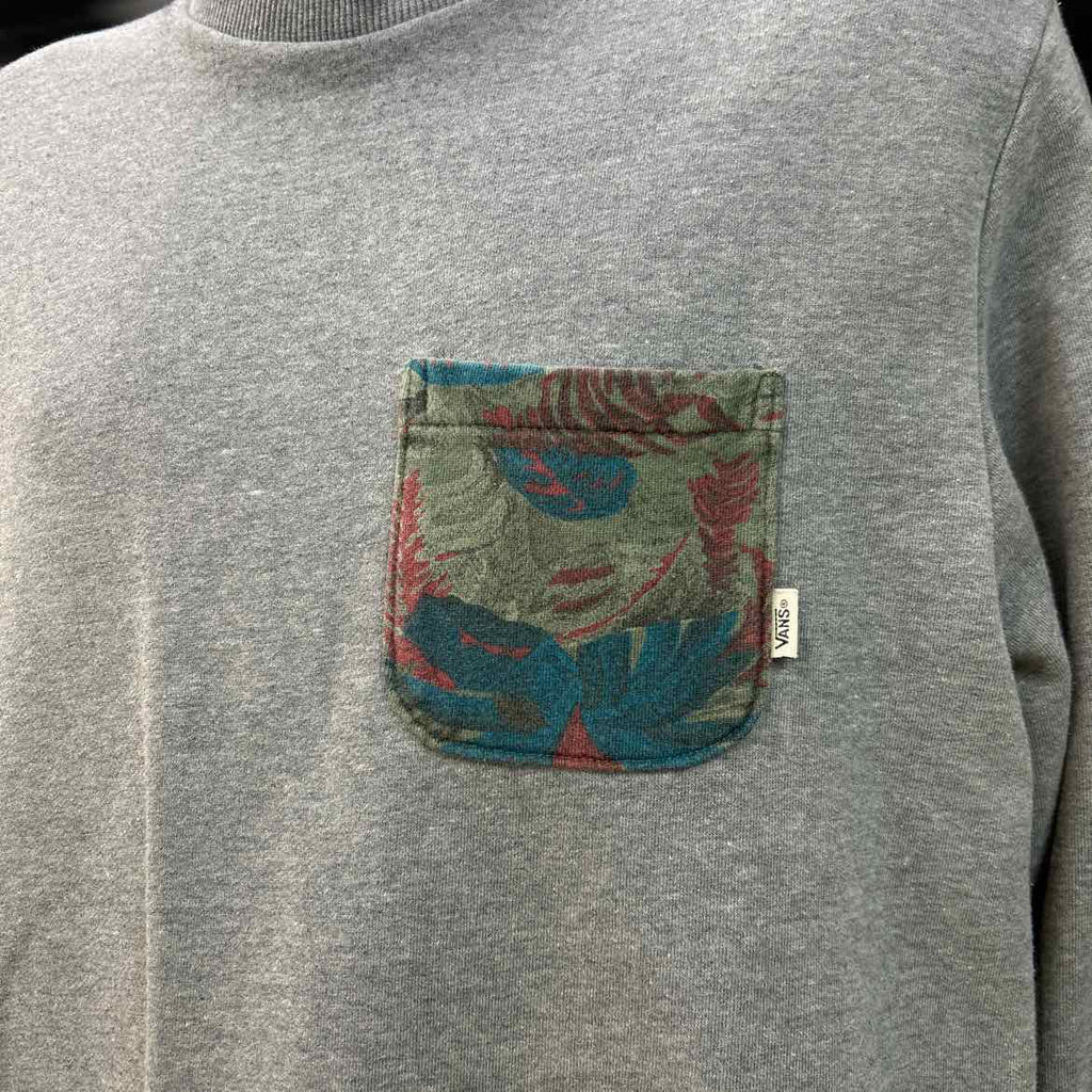 Vans Size M Gray Preloved MENS Sweater