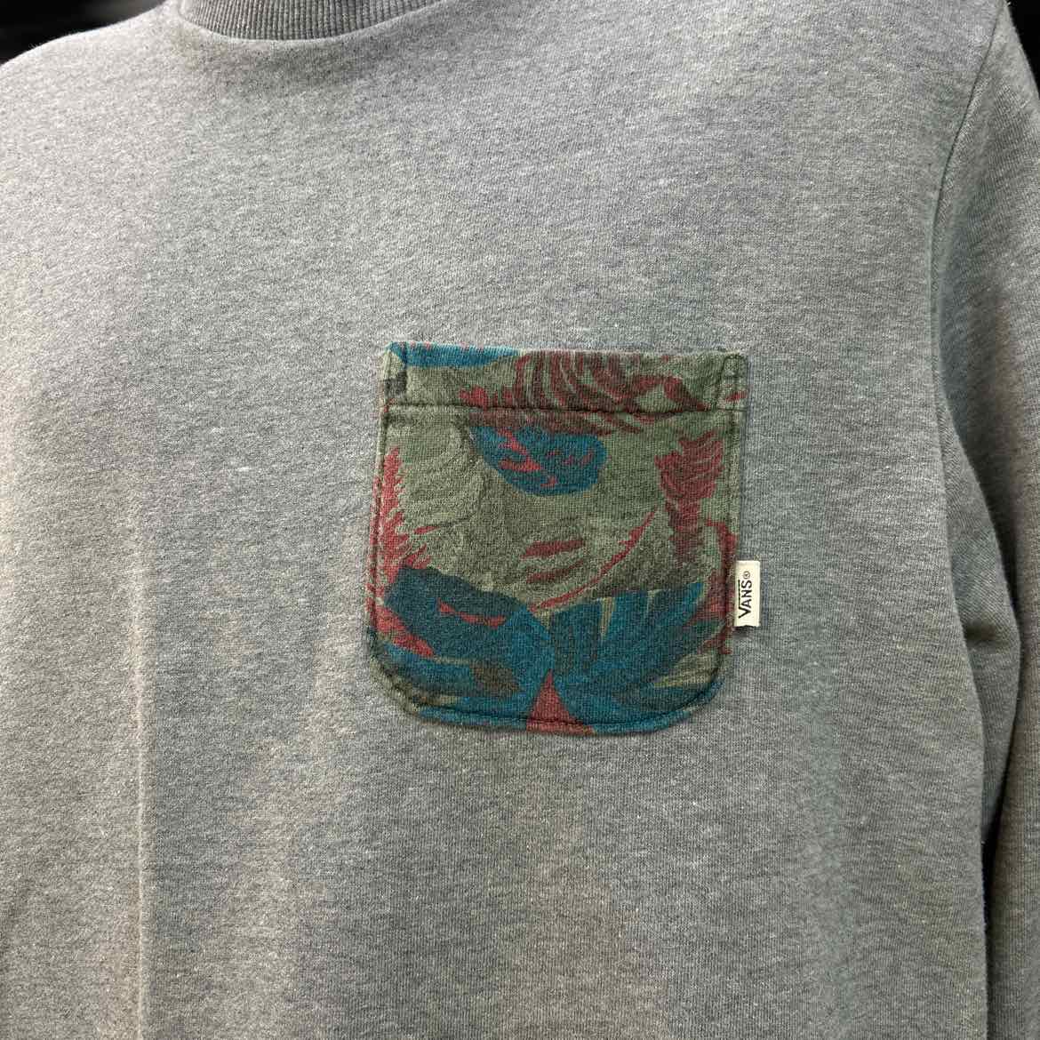 Vans Size M Gray Preloved MENS Sweater