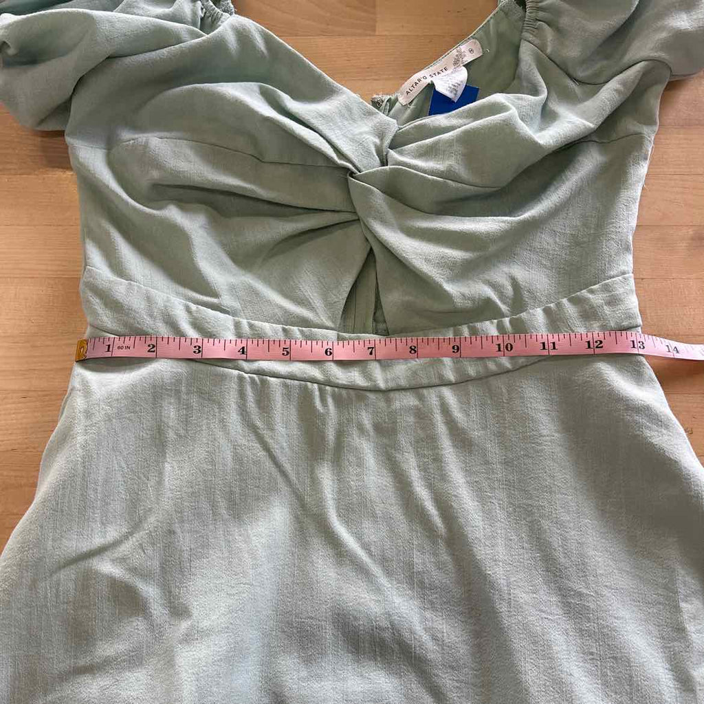 Altar'd State Size M Green Preloved Dress