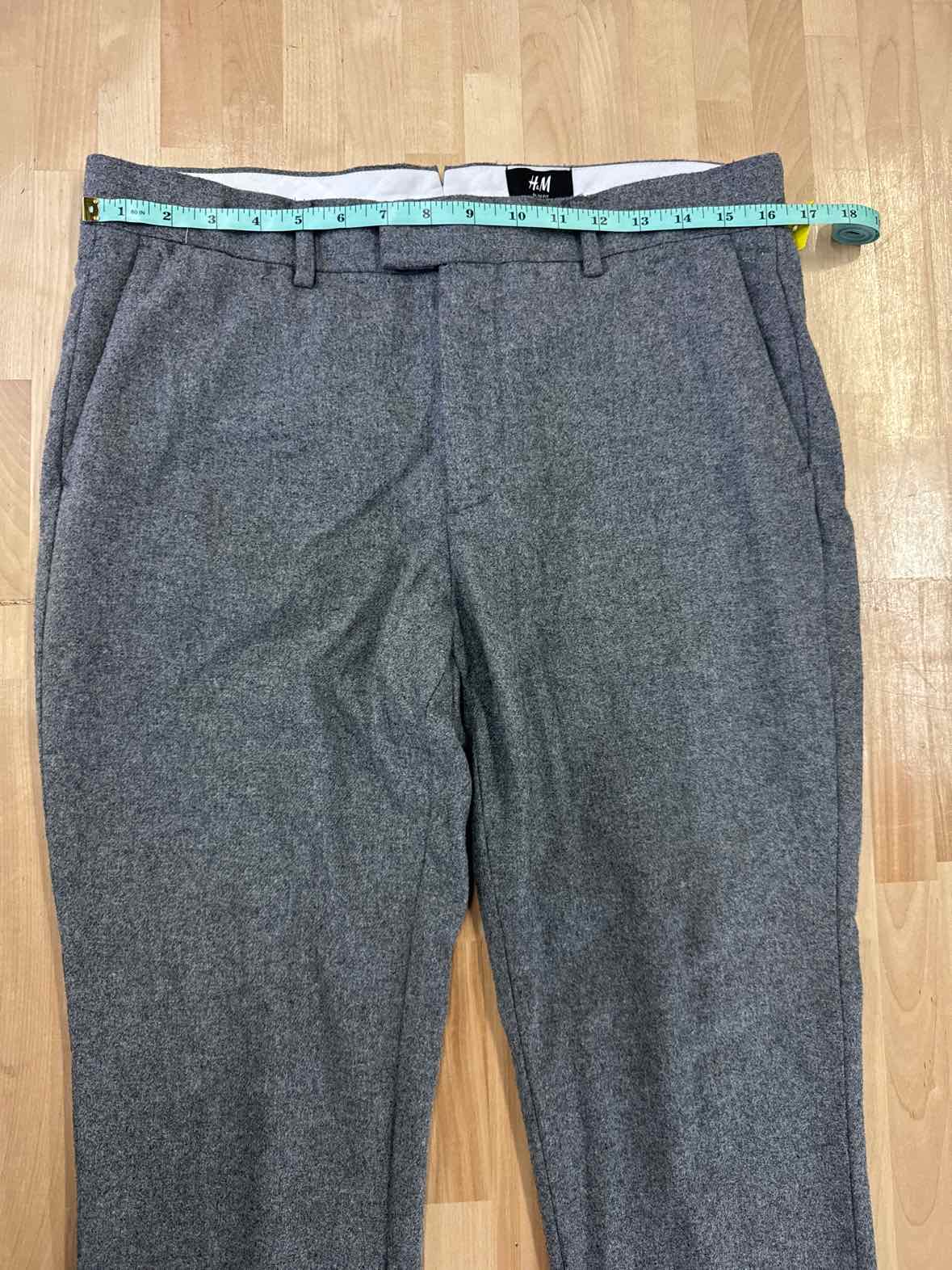 H&M Size 34 Gray MENS Pants