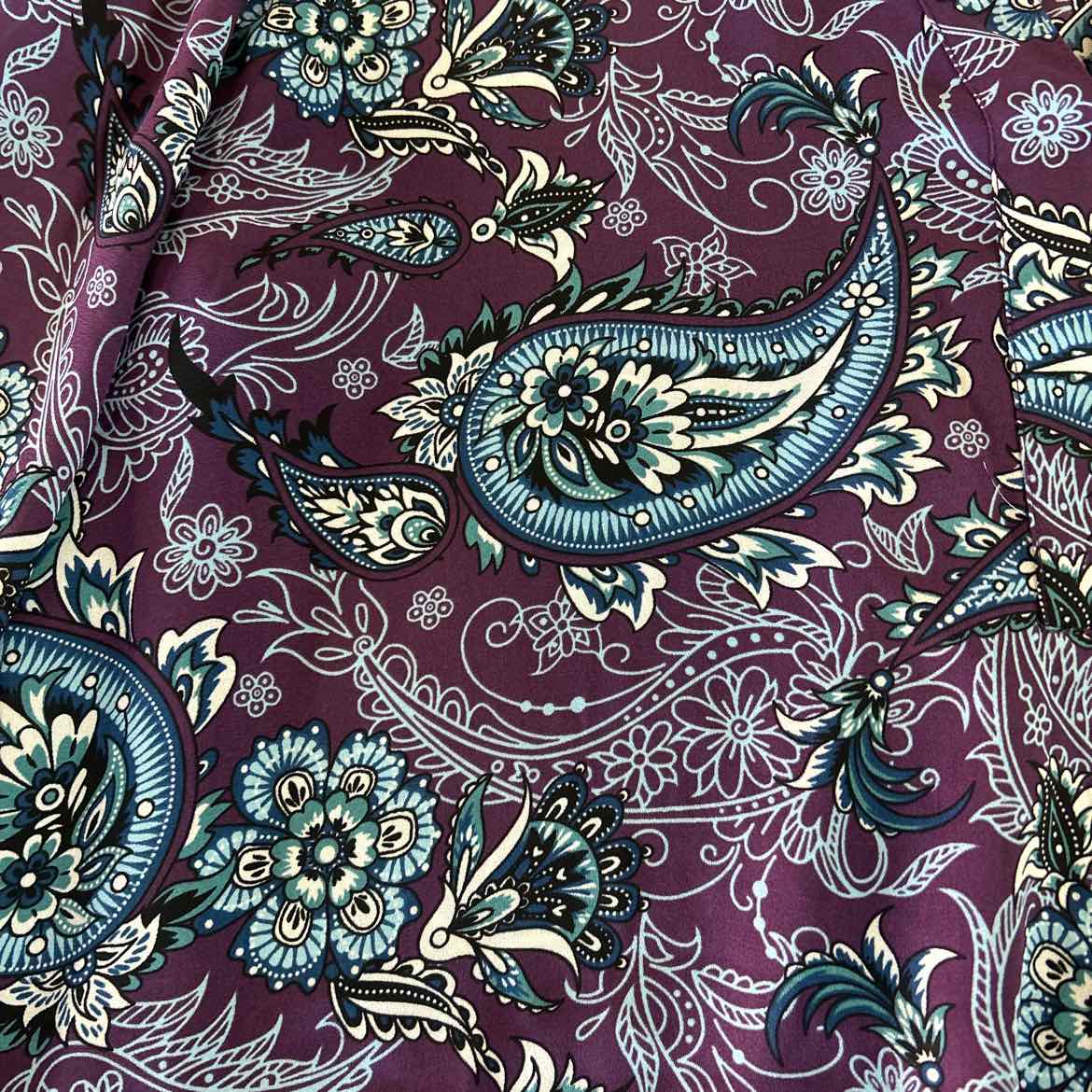41 Hawthorn Size L Purple Preloved Blouse LS
