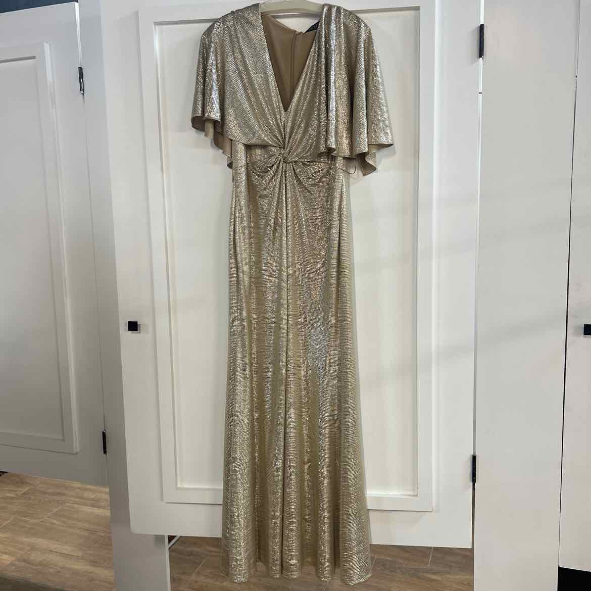 Ralph Lauren Size 8 Gold New Dress