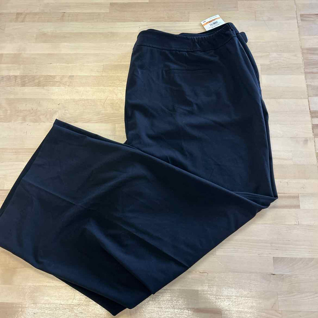 Plus Womens Casual Pull on Wide Leg Pants