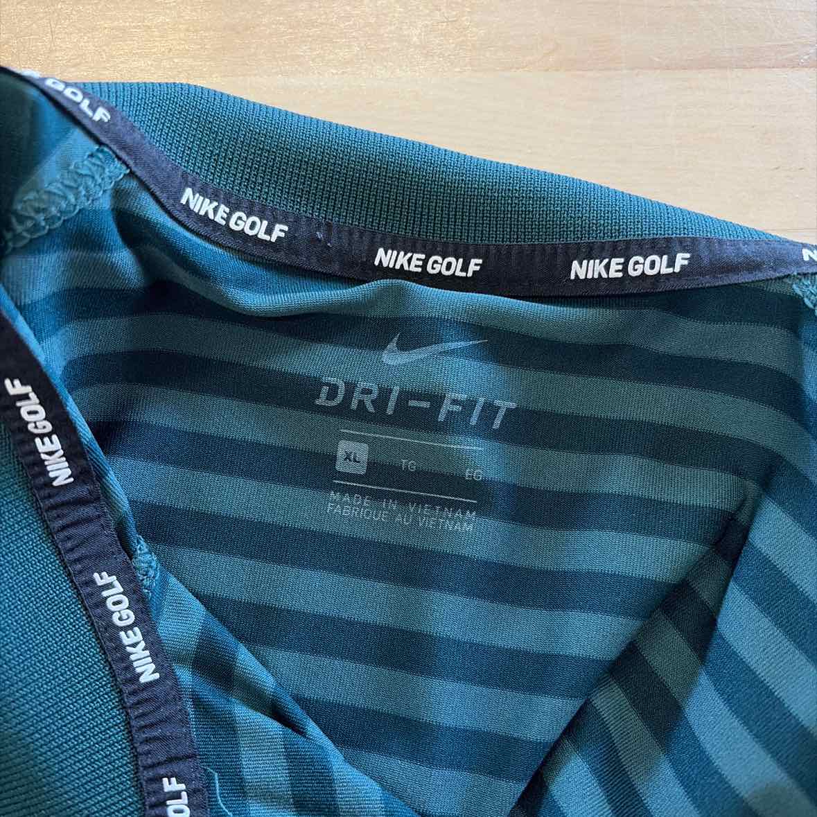 Nike Size XL Green Preloved MENS Polo