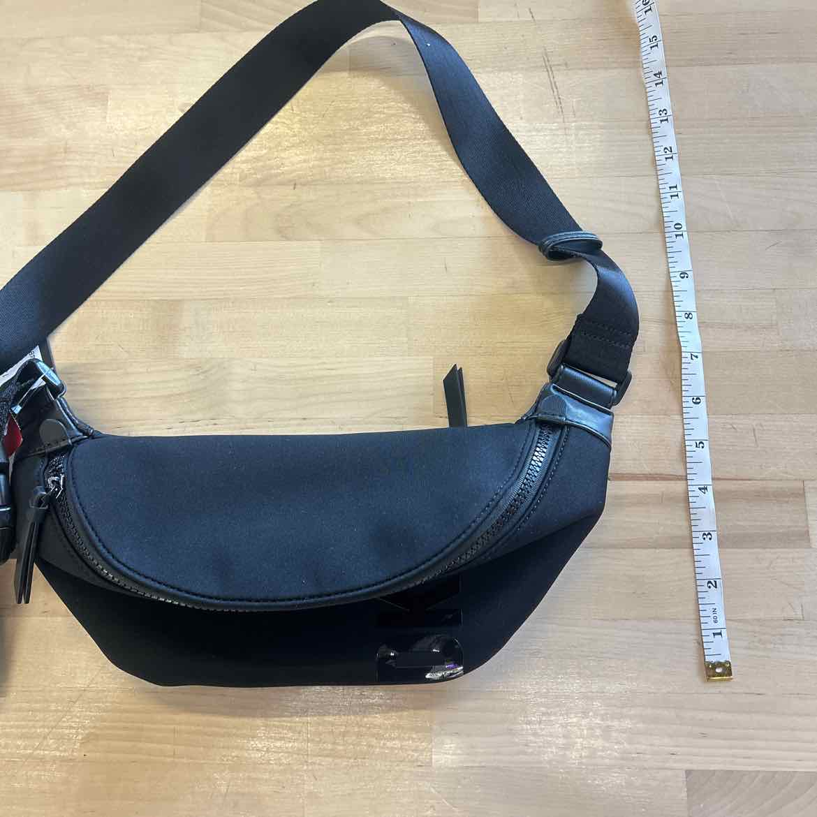 DKNY Tilly Logo Zip-Top Sling Bag
