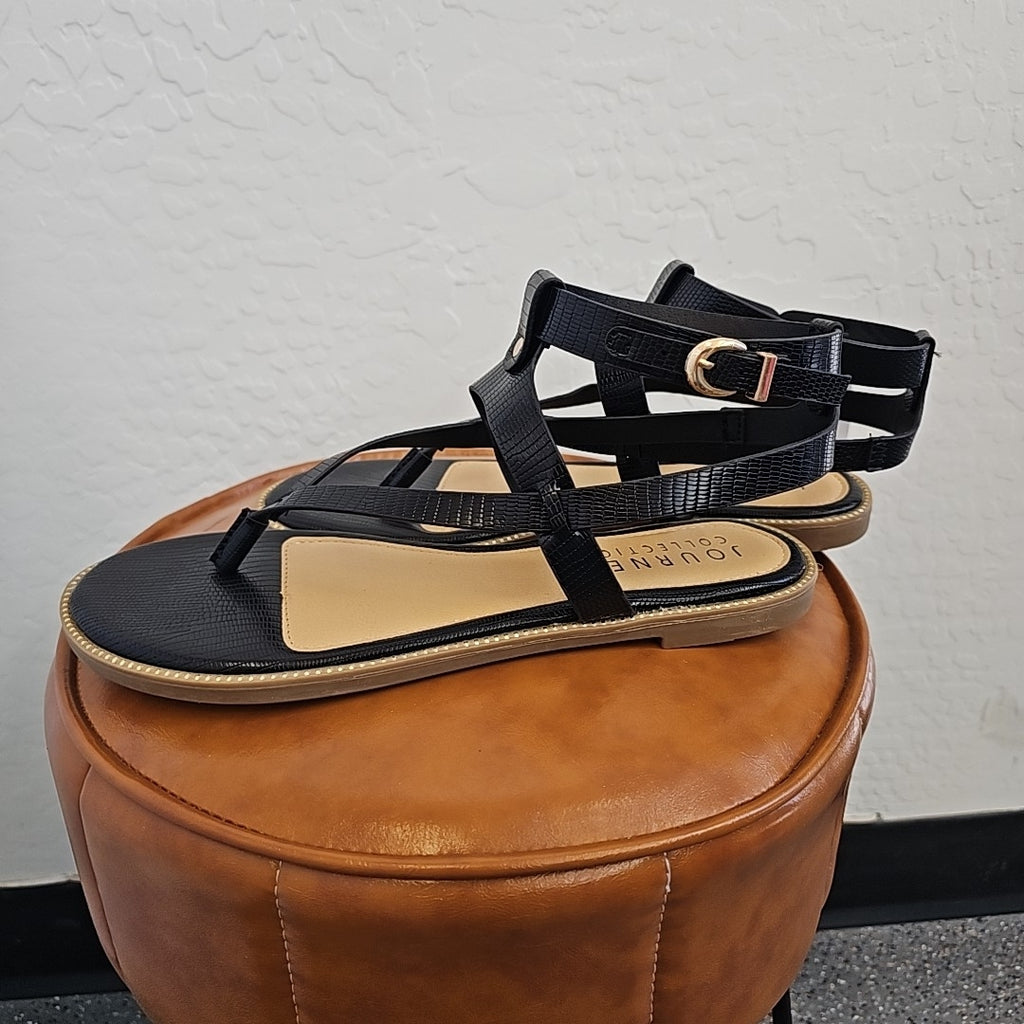 Journee Collection Shoe Size 8.5 Black Heels