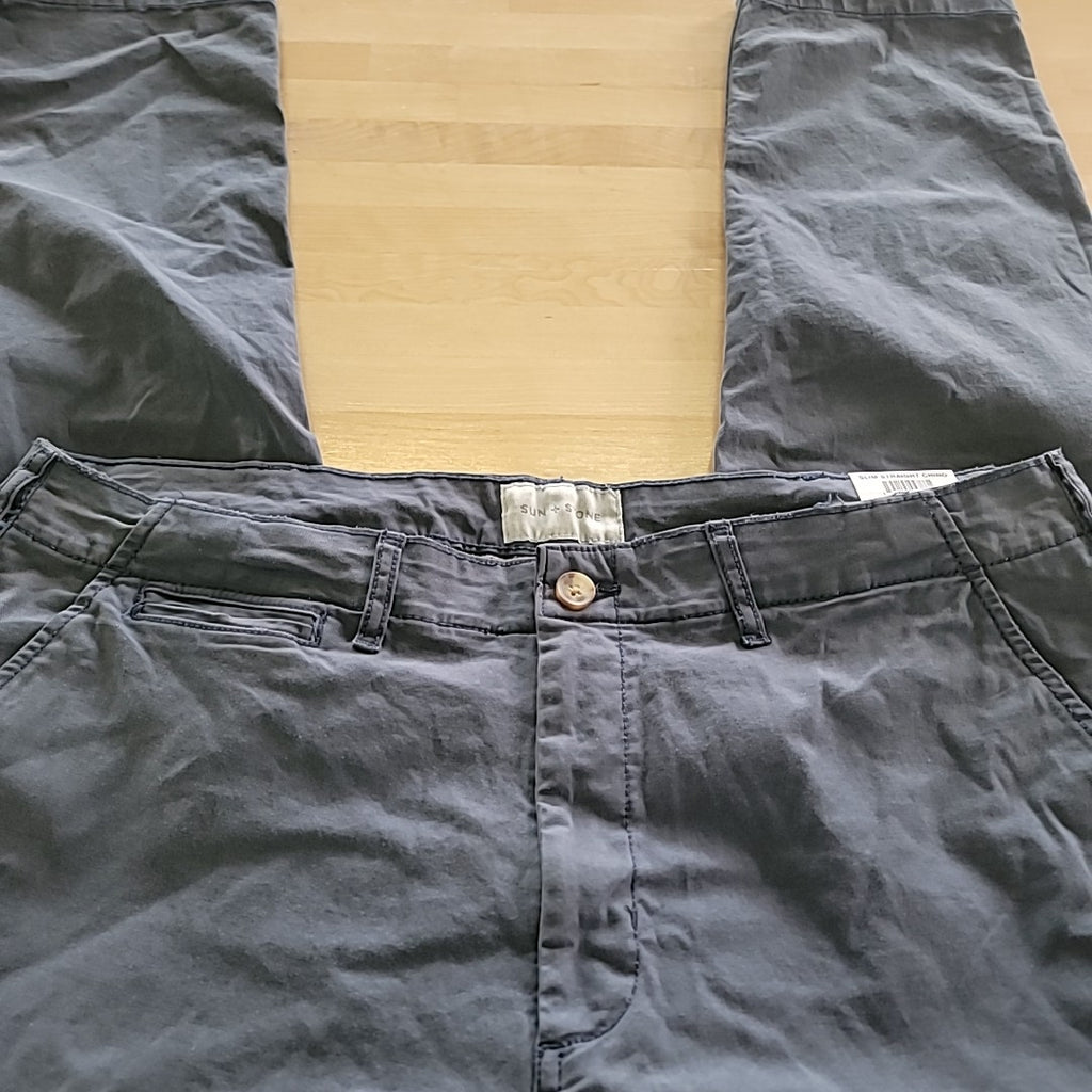 SunStone Men's Size 38 Blue MENS Pants